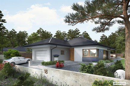 Nowoczesny dom parterowy Tanita G2