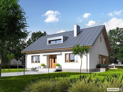 Wizualizacja projektu domu Swen