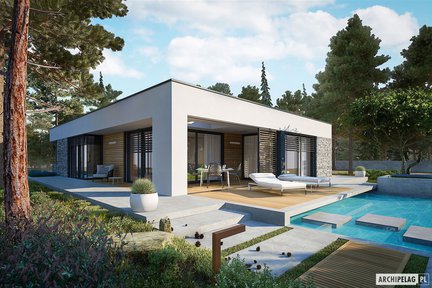 Projekt domu EX 21 G2 soft