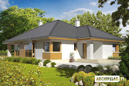 Wizualizacja projektu domu Glen