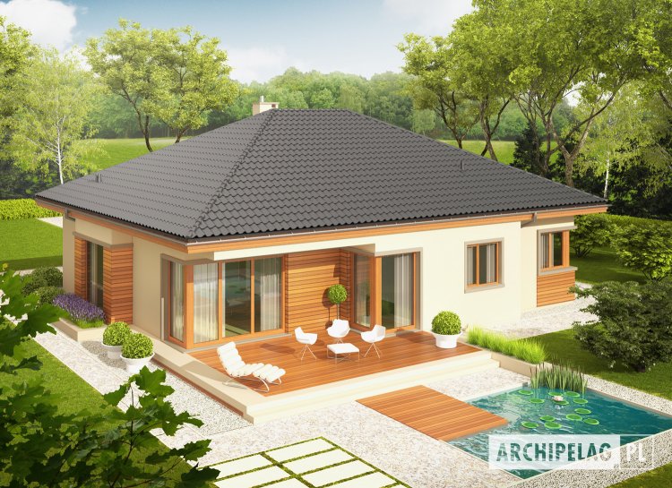 Projekt domu - Eris G2 (wersja C)