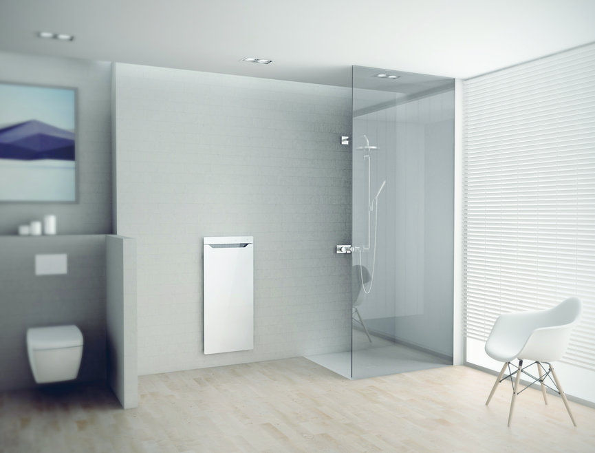 Zehnder Zenia - wielofunkcyjny podgrzewacz ręczników. Fot. Zehnder Group Deutschland GmbH, Lahr.  