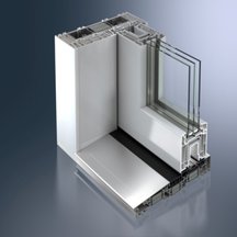 Nowy system drzwi przesuwnych Schüco ThermoSlide Fot. Schüco