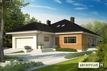 Wizualizacja projektu domu Liv 3 G2