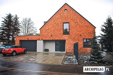 Wizualizacja projektu domu Teodor G2 (wersja A)