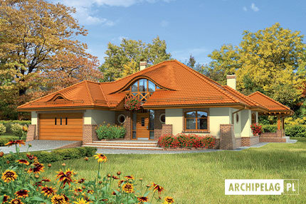 Wizualizacja projektu domu Seweryna G2