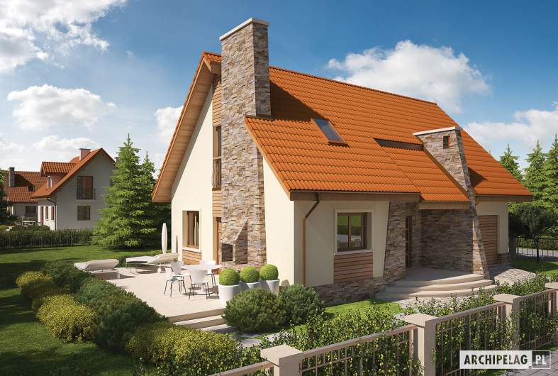 Projekt domu Basia G1 - animacja projektu