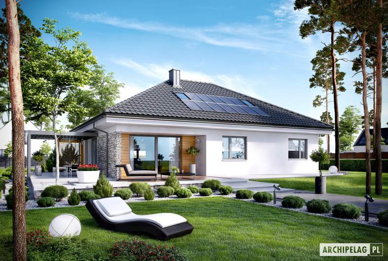 Projekt domu Astrid (mała) G2 - animacja projektu