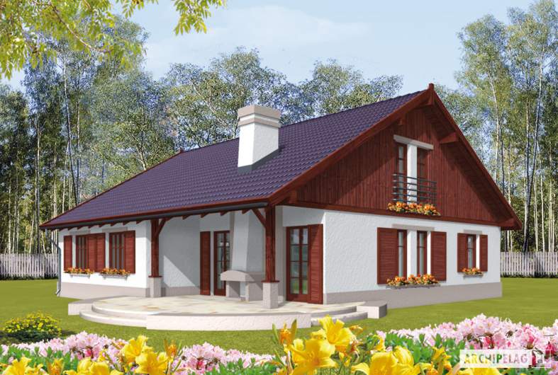 Projekt domu Klementynka G1 - animacja projektu